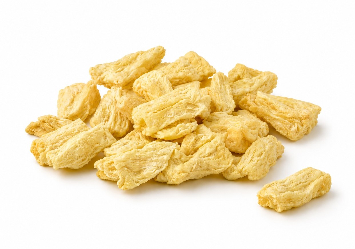 Ananas Stücke gefriergetrocknet, 100g