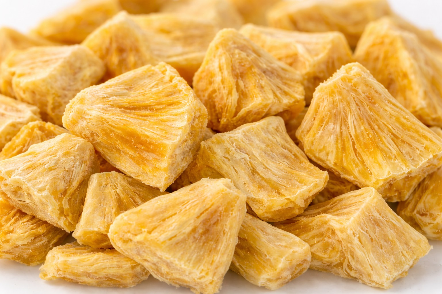 Ananas Stücke gefriergetrocknet, 100g