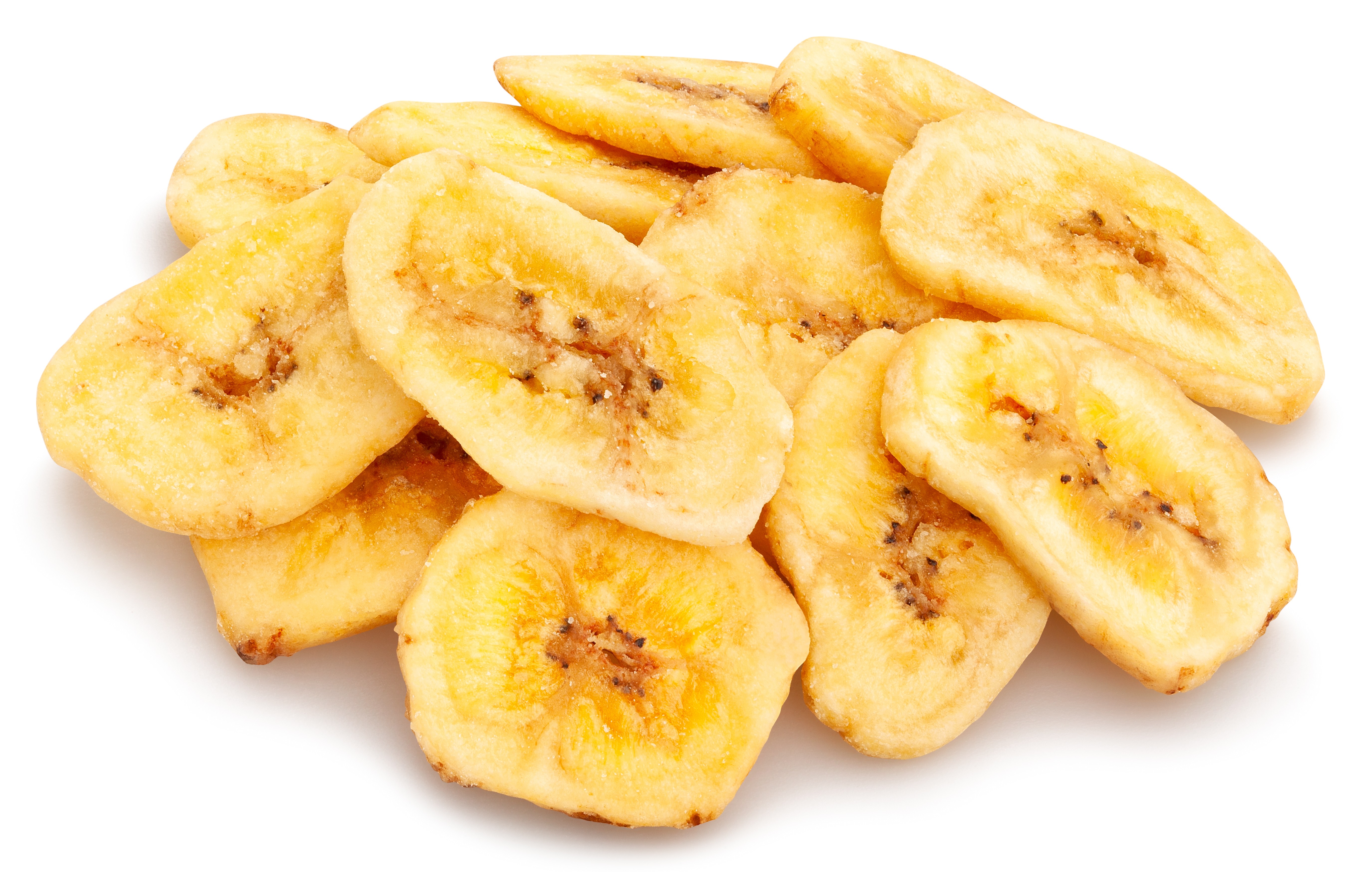 Bananenchips BIO, gesüßt, von den Philippinen