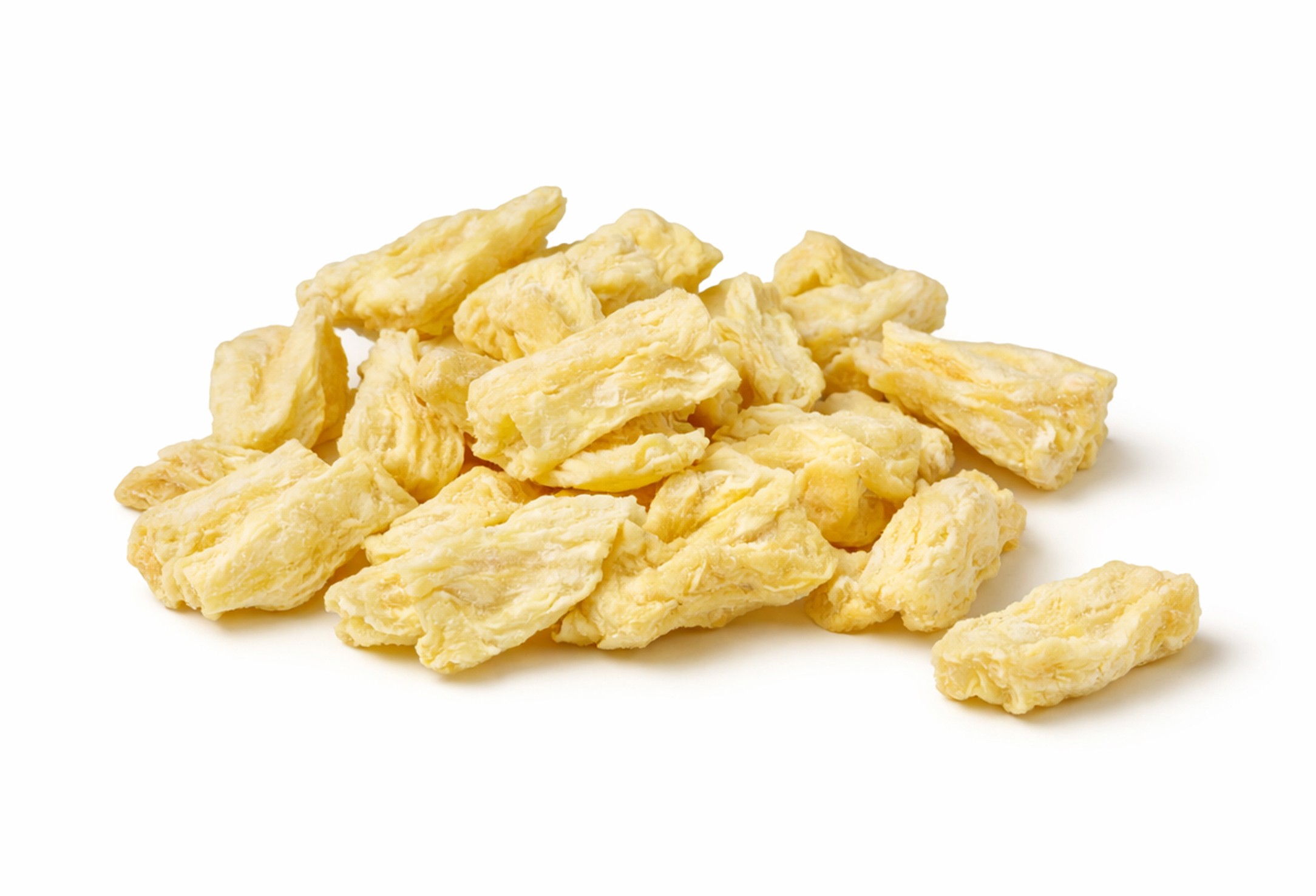 Ananas Stücke gefriergetrocknet, 100g