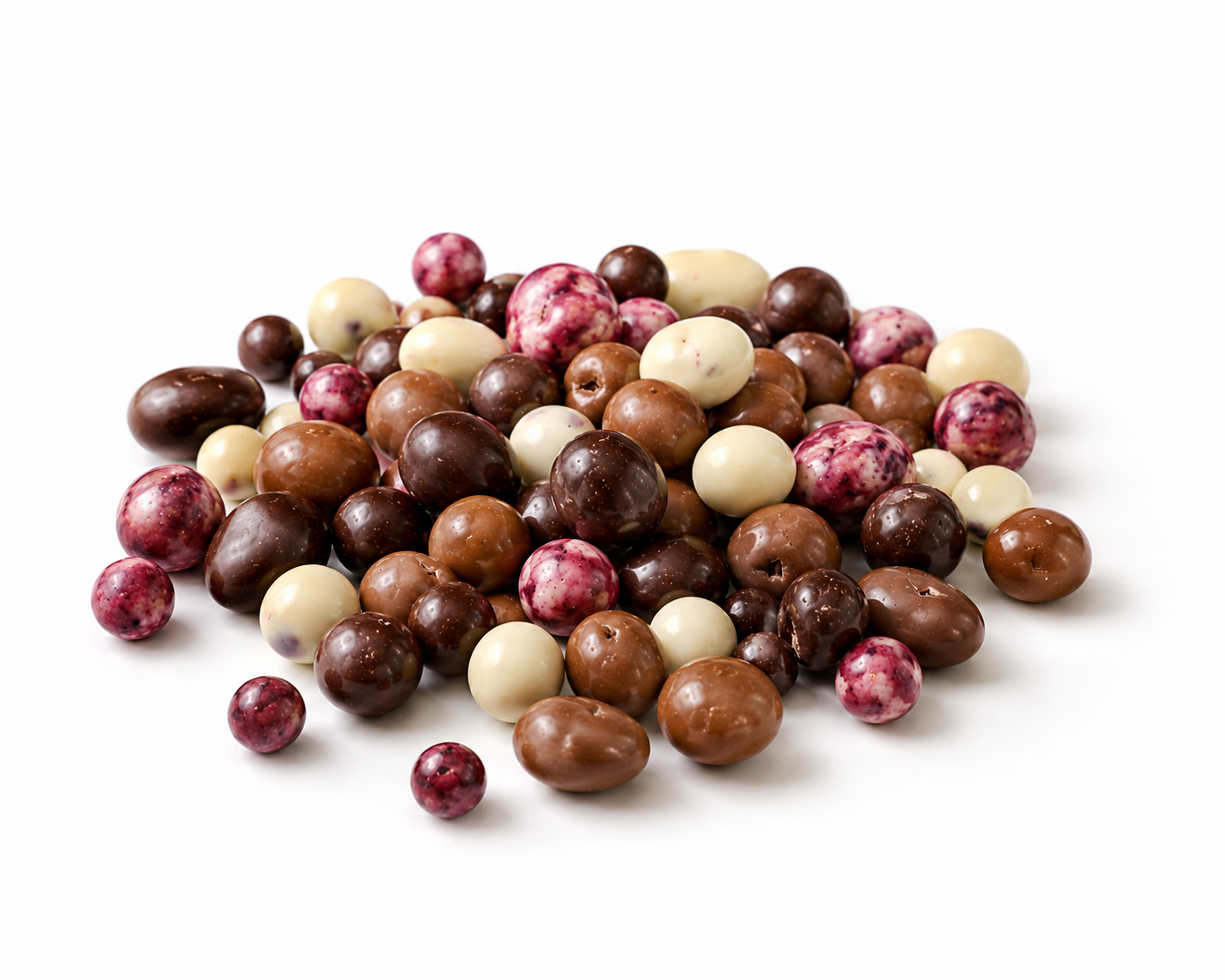 BIO Beeren Mix in dreierlei Schokoladen, Fairtrade