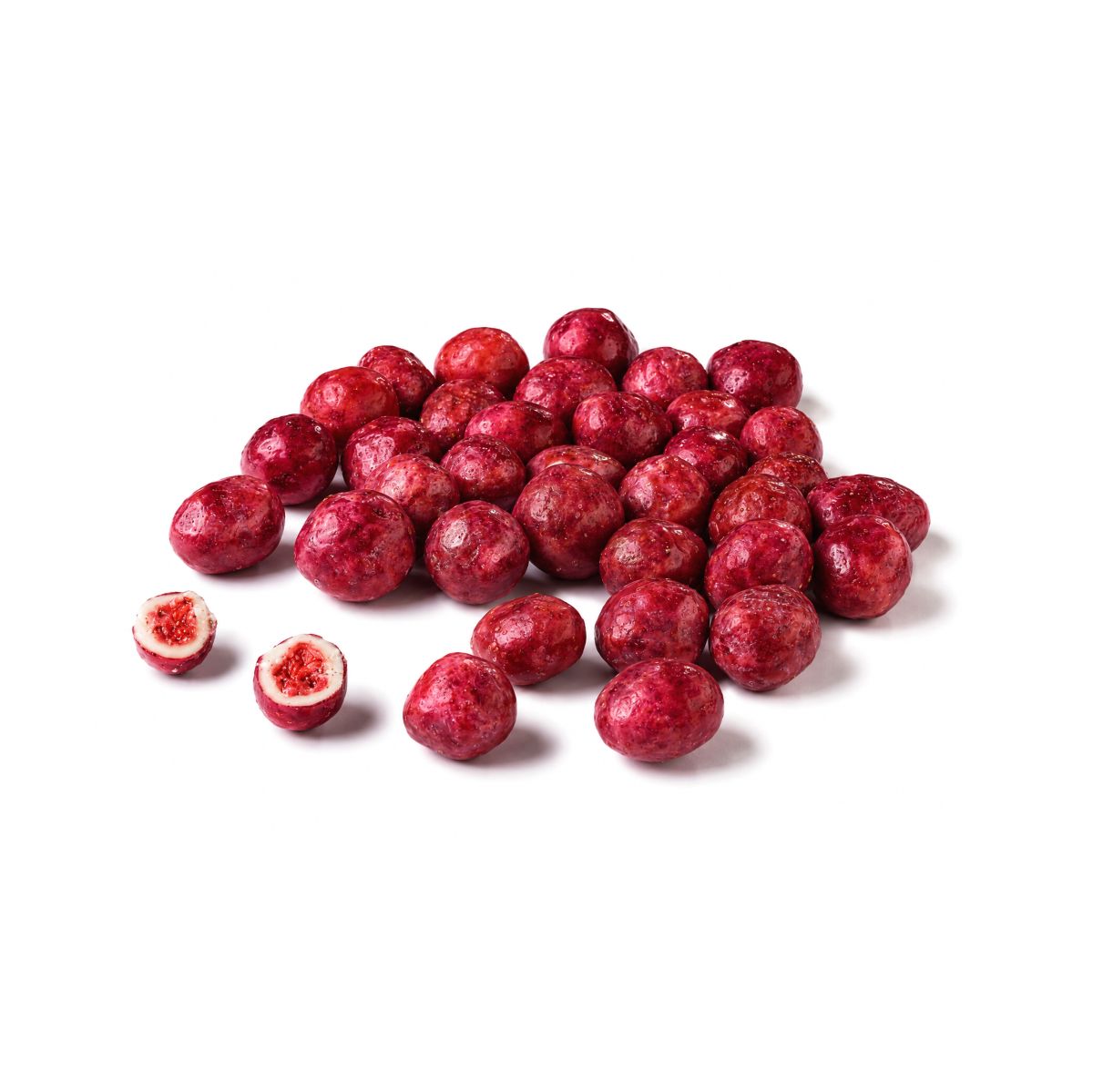 Erdbeeren in Zitronenschokolade, Bio