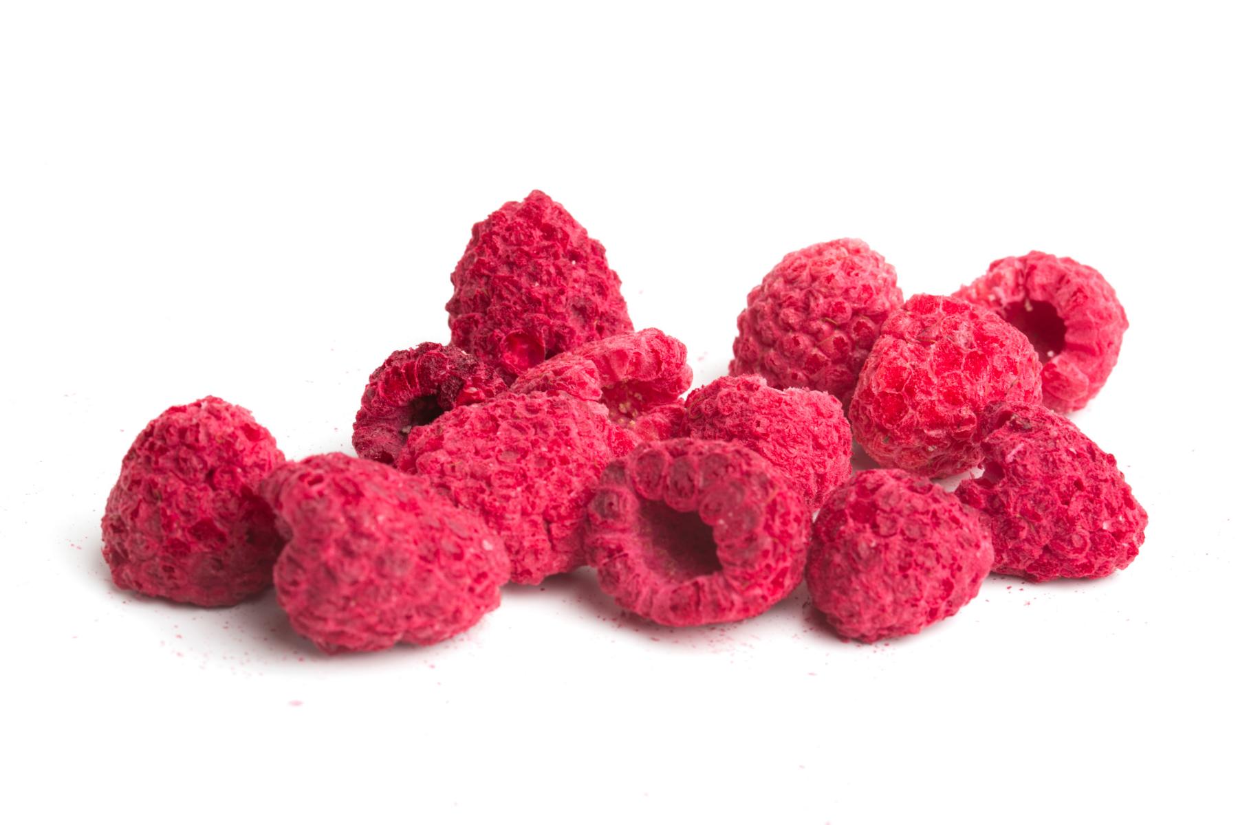 Himbeeren gefriergetrocknet