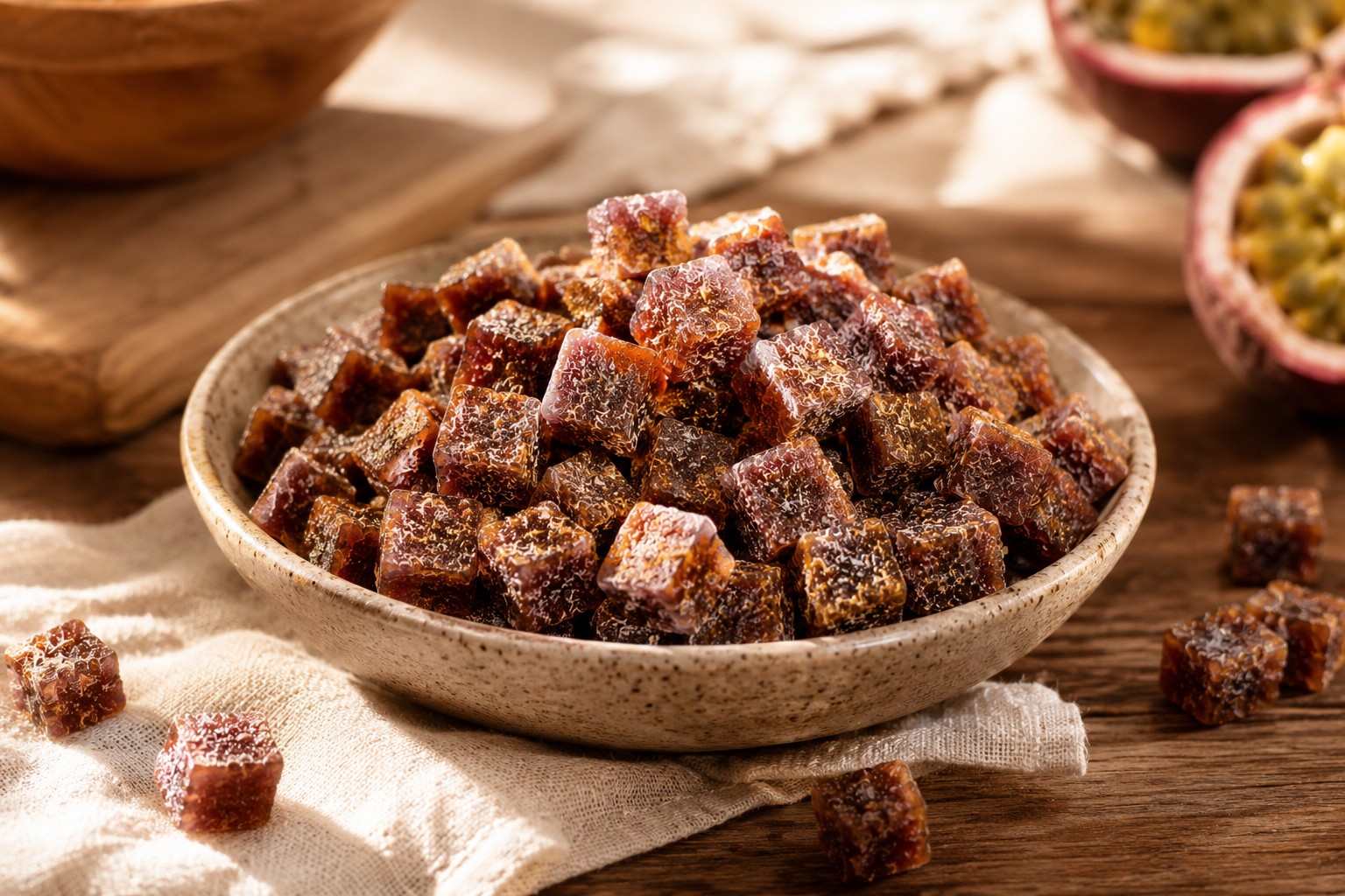 Passionsfrucht ohne Zuckerzusatz & ungeschwefelt