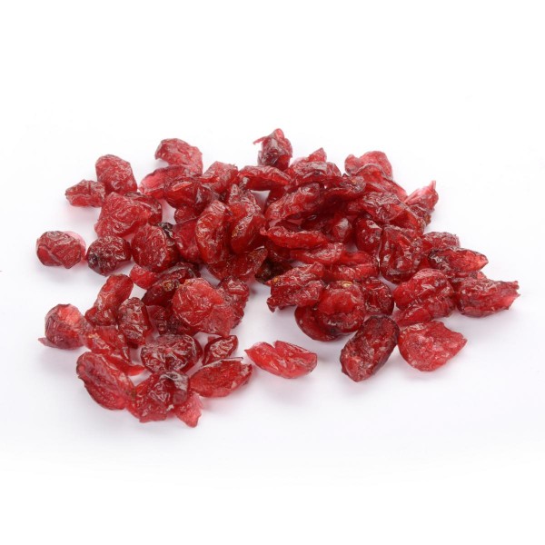 Cranberries (Moosbeere) getrocknet, ungeschwefelt, gesüßt mit Ananassaft
