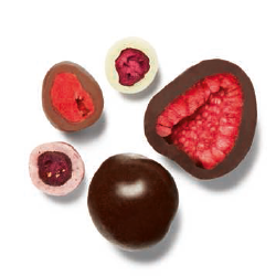 BIO Beeren Mix in dreierlei Schokoladen, Fairtrade
