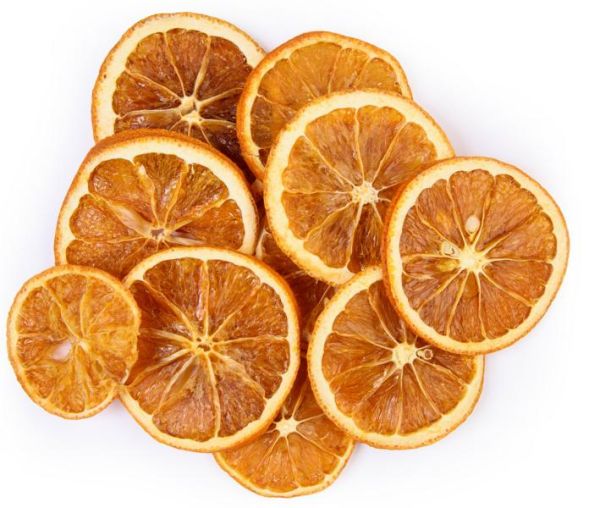 Orangen-Scheiben getrocknet